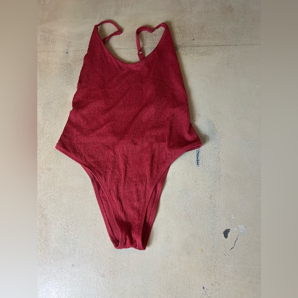 aerie Other - Aerie, swimsuit, one piece, medium, crimson, sexy, stretchy
